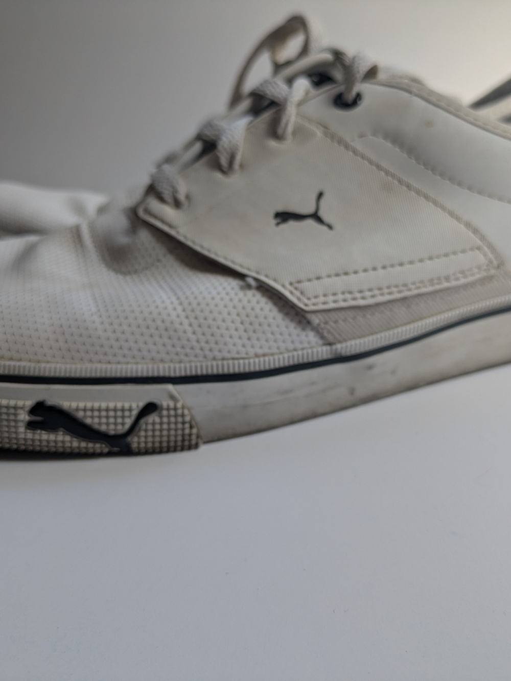 Puma Men's White Low-Top Sneaker